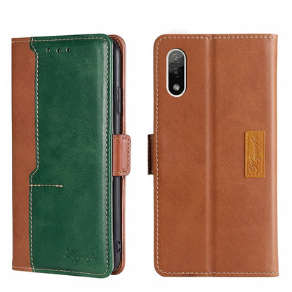 Contrast Color Side Buckle Leather Phone Case, For Nokia C21, For Sony Xperia ACE II, For Sony Xperia Pro-I