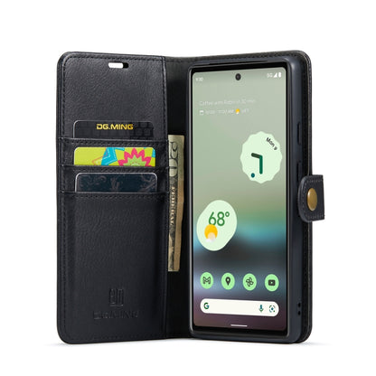 DG.MING Crazy Horse Texture Detachable Magnetic Leather Phone Case, For Google Pixel 6A, For Google Pixel 7, For Google Pixel 7 Pro, For OnePlus Ace & 10R, For OnePlus 10 Pro, For OnePlus Nord N20 5G