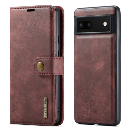DG.MING Crazy Horse Texture Detachable Magnetic Leather Phone Case, For Google Pixel 6A, For Google Pixel 7, For Google Pixel 7 Pro, For OnePlus Ace & 10R, For OnePlus 10 Pro, For OnePlus Nord N20 5G