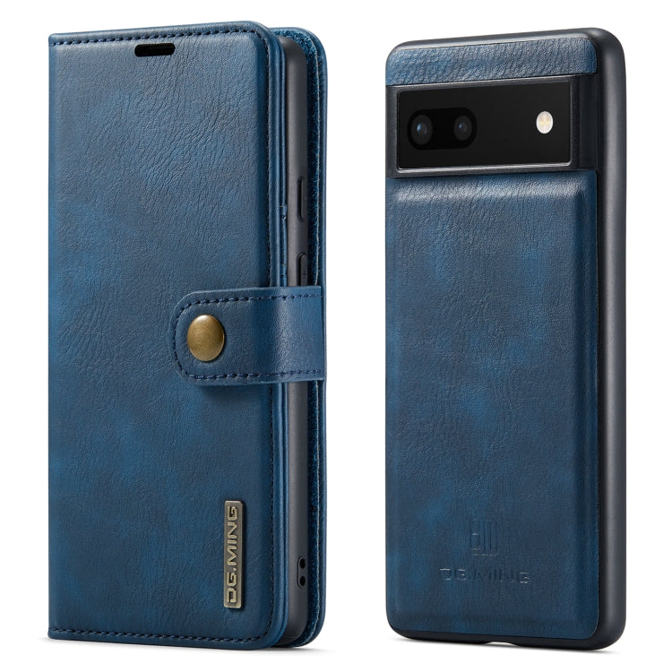 DG.MING Crazy Horse Texture Detachable Magnetic Leather Phone Case, For Google Pixel 6A, For Google Pixel 7, For Google Pixel 7 Pro, For OnePlus Ace & 10R, For OnePlus 10 Pro, For OnePlus Nord N20 5G