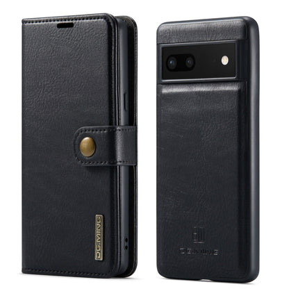 DG.MING Crazy Horse Texture Detachable Magnetic Leather Phone Case, For Google Pixel 6A, For Google Pixel 7, For Google Pixel 7 Pro, For OnePlus Ace & 10R, For OnePlus 10 Pro, For OnePlus Nord N20 5G