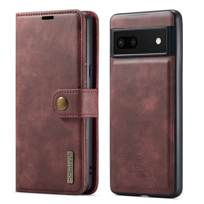 DG.MING Crazy Horse Texture Detachable Magnetic Leather Phone Case, For Google Pixel 6A, For Google Pixel 7, For Google Pixel 7 Pro, For OnePlus Ace & 10R, For OnePlus 10 Pro, For OnePlus Nord N20 5G