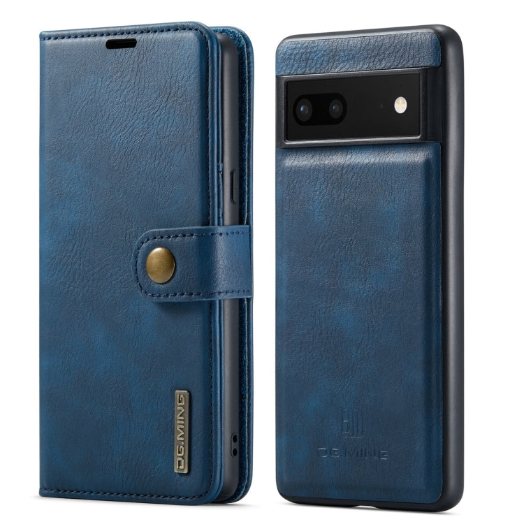 DG.MING Crazy Horse Texture Detachable Magnetic Leather Phone Case, For Google Pixel 6A, For Google Pixel 7, For Google Pixel 7 Pro, For OnePlus Ace & 10R, For OnePlus 10 Pro, For OnePlus Nord N20 5G