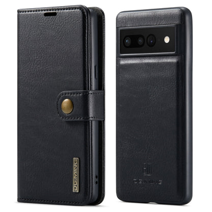 DG.MING Crazy Horse Texture Detachable Magnetic Leather Phone Case, For Google Pixel 6A, For Google Pixel 7, For Google Pixel 7 Pro, For OnePlus Ace & 10R, For OnePlus 10 Pro, For OnePlus Nord N20 5G