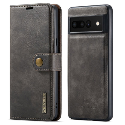 DG.MING Crazy Horse Texture Detachable Magnetic Leather Phone Case, For Google Pixel 6A, For Google Pixel 7, For Google Pixel 7 Pro, For OnePlus Ace & 10R, For OnePlus 10 Pro, For OnePlus Nord N20 5G
