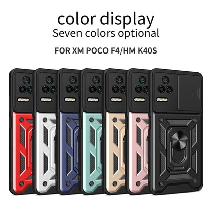 Sliding Camera Design TPU + PC Phone Case, For Xiaomi Poco F4/Redmi K40S