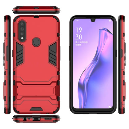 Shockproof PC + TPU with Holder, For OPPO A8, For OPPO Realme 6 Pro, For Huawei Y7p / P40 Lite E, For Huawei Enjoy 10E, For Galaxy A70e
