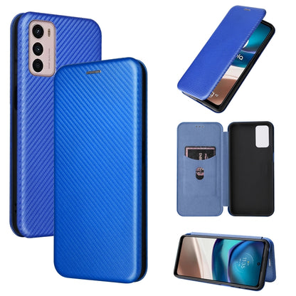 Carbon Fiber Texture Magnetic Leather Phone Case, For Tone E22, For vivo S12 5G / V23 5G, For Redmi Note 11T Pro / Note 11T Pro+ 5G, For Motorola Moto G42