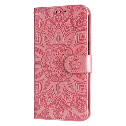 Embossed Sunflower Leather Phone Case, For Xiaomi Poco M4 Pro 4G, For Xiaomi Poco X4 Pro 5G, For Xiaomi 11T / 11T Pro, For Xiaomi 12 Lite