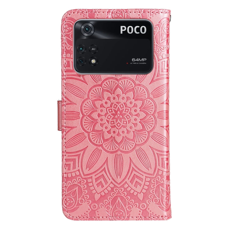 Embossed Sunflower Leather Phone Case, For Xiaomi Poco M4 Pro 4G, For Xiaomi Poco X4 Pro 5G, For Xiaomi 11T / 11T Pro, For Xiaomi 12 Lite