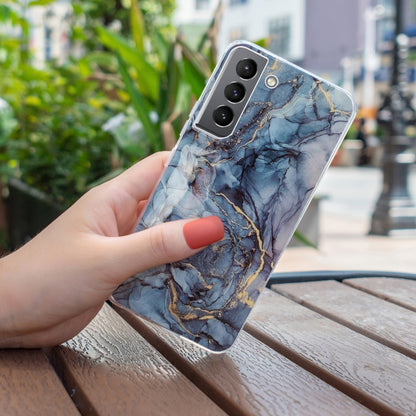 IMD Marble Pattern TPU Phone Case, For Samsung Galaxy S22+ 5G, For Samsung Galaxy S22 Ultra 5G, For Samsung Galaxy S21 5G, For Samsung Galaxy S21+ 5G