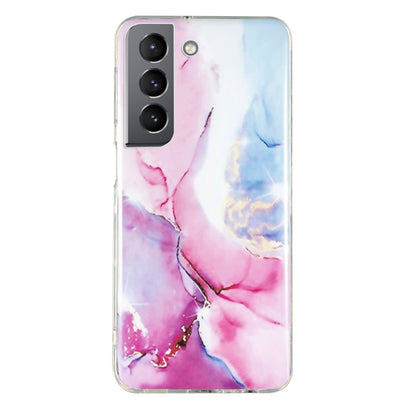 IMD Marble Pattern TPU Phone Case, For Samsung Galaxy S22+ 5G, For Samsung Galaxy S22 Ultra 5G, For Samsung Galaxy S21 5G, For Samsung Galaxy S21+ 5G