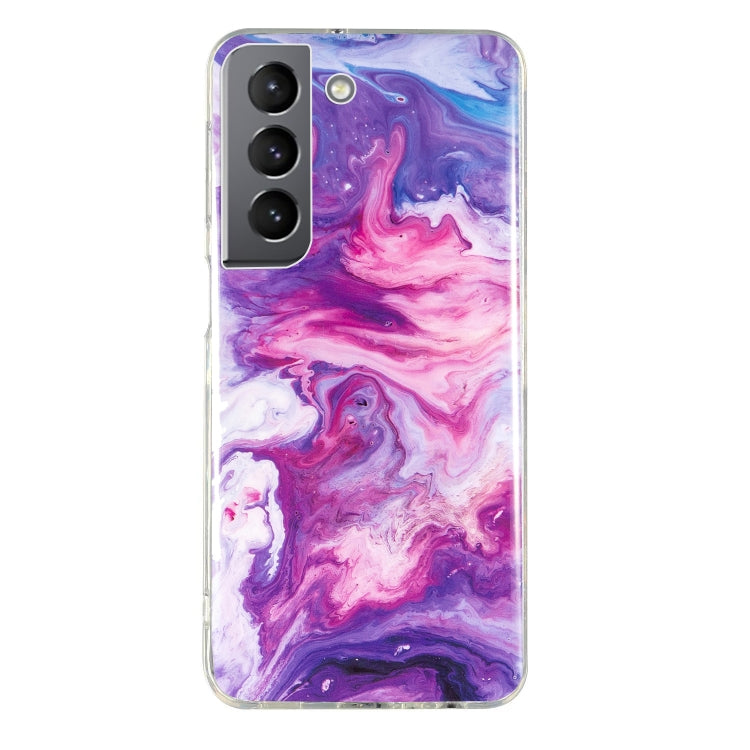 IMD Marble Pattern TPU Phone Case, For Samsung Galaxy S22+ 5G, For Samsung Galaxy S22 Ultra 5G, For Samsung Galaxy S21 5G, For Samsung Galaxy S21+ 5G