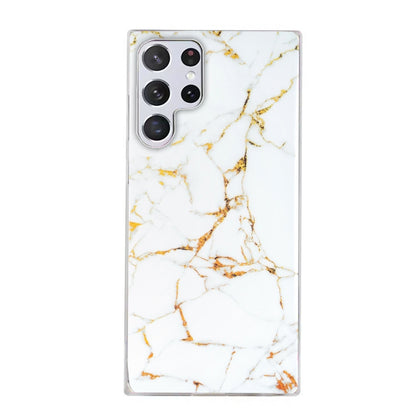 IMD Marble Pattern TPU Phone Case, For Samsung Galaxy S22+ 5G, For Samsung Galaxy S22 Ultra 5G, For Samsung Galaxy S21 5G, For Samsung Galaxy S21+ 5G