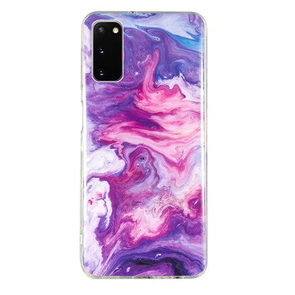 IMD Marble Pattern TPU Phone Case, For Samsung Galaxy S21 Ultra 5G, For Samsung Galaxy S21 FE 5G, For Samsung Galaxy S20 5G, For Samsung Galaxy S20+ 5G