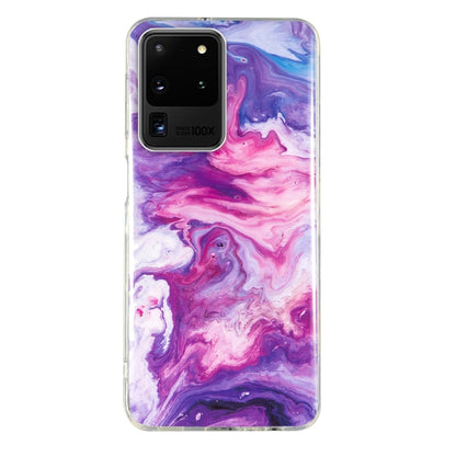 IMD Marble Pattern TPU Phone Case, For Samsung Galaxy S20 Ultra 5G, For Samsung Galaxy S20 FE 5G, For Samsung Galaxy A12 5G, For Samsung Galaxy A13 4G