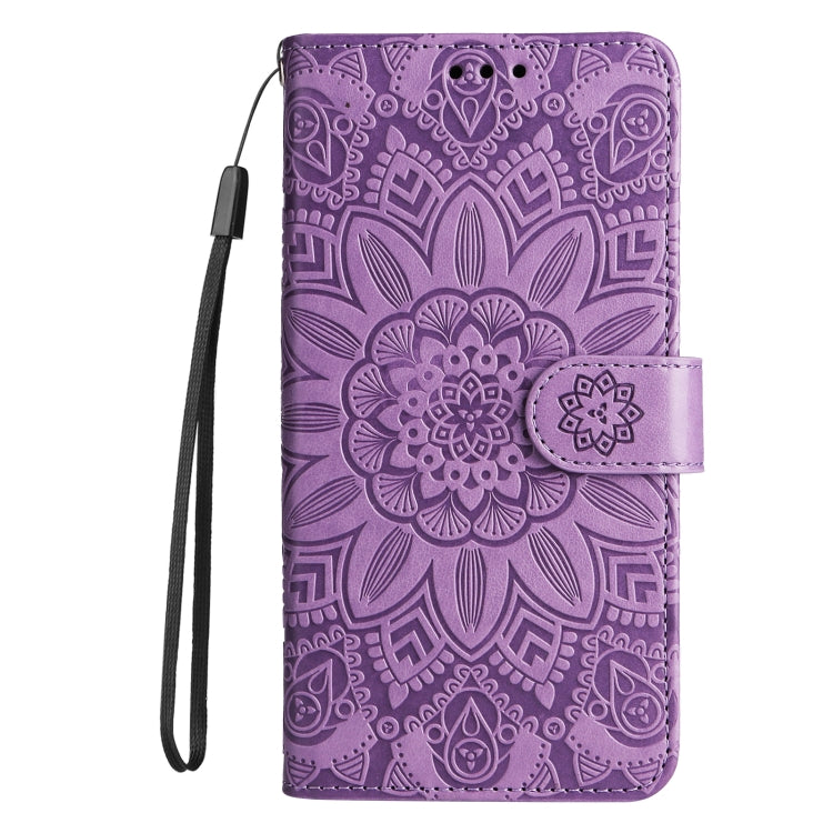 Embossed Sunflower Leather Phone Case, For OPPO A7 / A5s, For OPPO A9 / A5 2020, For OPPO A15 / A16K / A16e, For OPPO A52 / A72 / A92