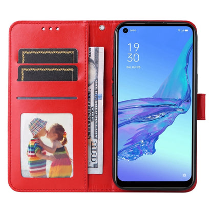 Embossed Sunflower Leather Phone Case, For OPPO A53 / A53s / A33 / A32, For OPPO A54 4G / A16 / A16s / A55 4G, For OPPO A57 5G / Realme V23, For OPPO A74 4G / F19 4G / A95 4G