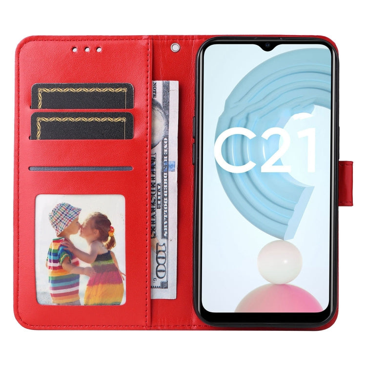 Embossed Sunflower Leather Phone Case, For OPPO Realme C21 / C21Y, For OPPO Realme C31, For OPPO Realme C35 4G / Narzo 50A Prime, For OPPO Realme GT Neo2