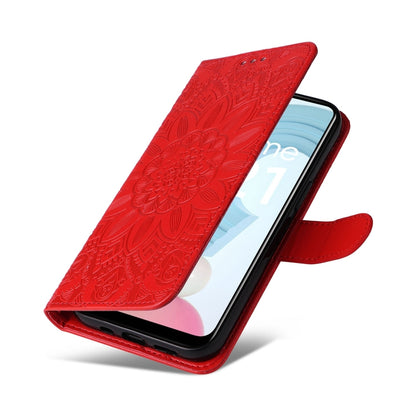 Embossed Sunflower Leather Phone Case, For OPPO Realme C21 / C21Y, For OPPO Realme C31, For OPPO Realme C35 4G / Narzo 50A Prime, For OPPO Realme GT Neo2