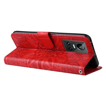 Embossed Sunflower Leather Phone Case, For OPPO Realme GT Neo3, For OPPO Realme 9i / A36 4G / A76 4G, For OPPO Reno7 4G / F21 Pro, For OPPO Reno7 Pro 5G