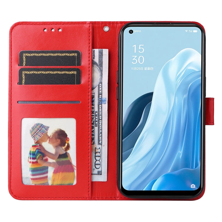 Embossed Sunflower Leather Phone Case, For OPPO Reno7 SE, For OPPO Reno7 Z / OnePlus Nord N20 5G, For OPPO Realme 9 Pro+