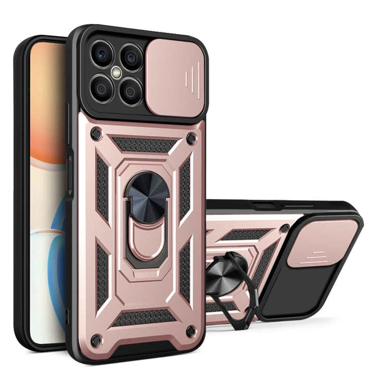 Sliding Camera Design TPU + PC Phone Case, For Honor X8, For Honor X9 5G/X9 4G, For OPPO A77/A57