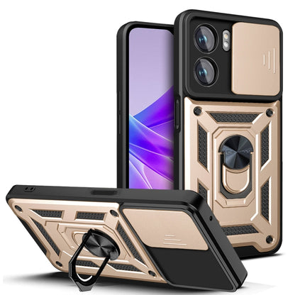 Sliding Camera Design TPU + PC Phone Case, For Honor X8, For Honor X9 5G/X9 4G, For OPPO A77/A57