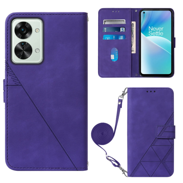 Crossbody 3D Embossed Flip Leather Phone Case, For OPPO Reno8, For OPPO Reno8 Pro, For OPPO Reno8 Pro+, For OnePlus Nord 2T