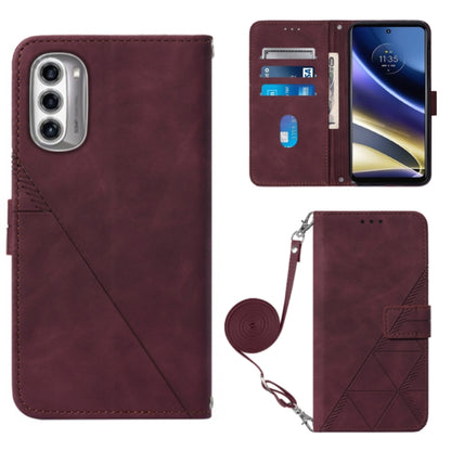 Crossbody 3D Embossed Flip Leather Phone Case, For Xiaomi Redmi Note 11T Pro, For Motorola Moto G52j 5G, For Xiaomi Poco M4 5G, For Motorola Moto E32