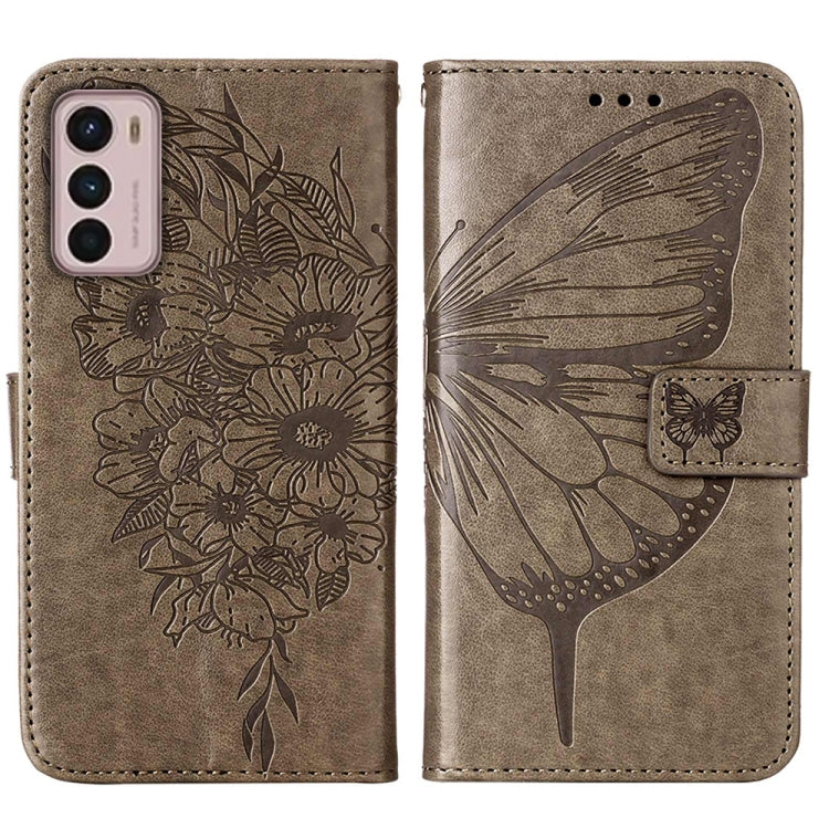 Embossed Butterfly Flip Leather Phone Case, For Motorola Moto G42, For Motorola Moto G52j 5G, For OPPO K10 Pro 5G