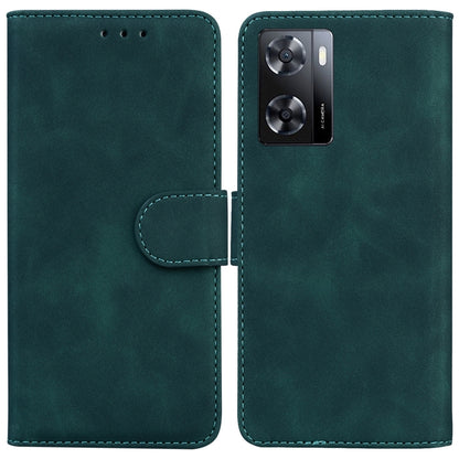 Skin Feel Pure Color Flip Leather Phone Case, For Nokia C21, For Nokia G11 Plus, For OPPO A57 2022 4G