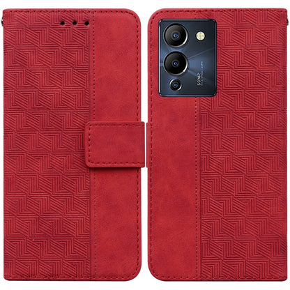 Geometric Embossed Leather Phone Case, For Infinix Note 12 G96/X670, For Tecno Camon 19, For Tecno Camon 19 Pro 5G, For Tecno Pova 3 LE7