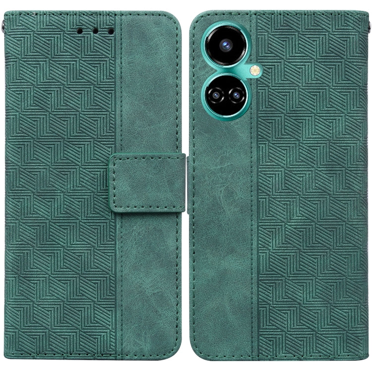 Geometric Embossed Leather Phone Case, For Infinix Note 12 G96/X670, For Tecno Camon 19, For Tecno Camon 19 Pro 5G, For Tecno Pova 3 LE7