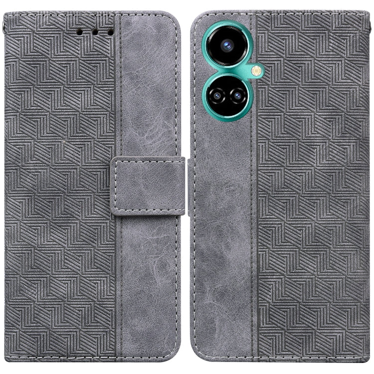 Geometric Embossed Leather Phone Case, For Infinix Note 12 G96/X670, For Tecno Camon 19, For Tecno Camon 19 Pro 5G, For Tecno Pova 3 LE7
