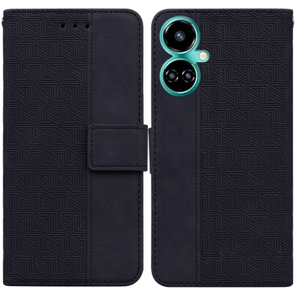 Geometric Embossed Leather Phone Case, For Infinix Note 12 G96/X670, For Tecno Camon 19, For Tecno Camon 19 Pro 5G, For Tecno Pova 3 LE7