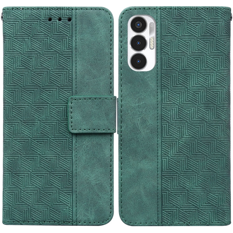 Geometric Embossed Leather Phone Case, For Infinix Note 12 G96/X670, For Tecno Camon 19, For Tecno Camon 19 Pro 5G, For Tecno Pova 3 LE7