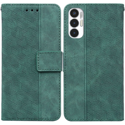 Geometric Embossed Leather Phone Case, For Infinix Note 12 G96/X670, For Tecno Camon 19, For Tecno Camon 19 Pro 5G, For Tecno Pova 3 LE7