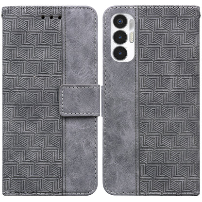 Geometric Embossed Leather Phone Case, For Infinix Note 12 G96/X670, For Tecno Camon 19, For Tecno Camon 19 Pro 5G, For Tecno Pova 3 LE7