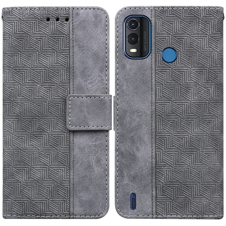 Geometric Embossed Leather Phone Case, For Nokia C2 2nd Edition, For Nokia C21, For Nokia G11 Plus