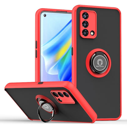 Q Shadow 1 Series TPU + PC Phone Case with Ring Holder, For OPPO A57 5G, For OPPO A74 4G, For OPPO Reno8 Pro+
