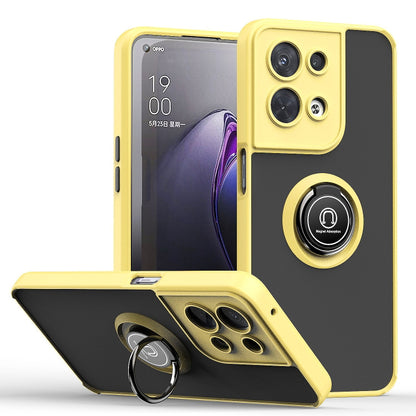 Q Shadow 1 Series TPU + PC Phone Case with Ring Holder, For OPPO A57 5G, For OPPO A74 4G, For OPPO Reno8 Pro+