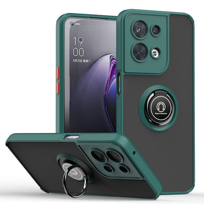 Q Shadow 1 Series TPU + PC Phone Case with Ring Holder, For OPPO A57 5G, For OPPO A74 4G, For OPPO Reno8 Pro+