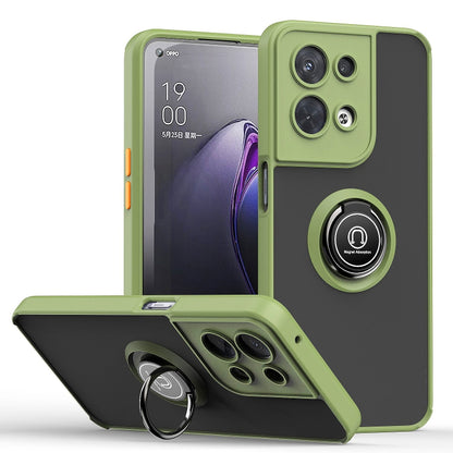 Q Shadow 1 Series TPU + PC Phone Case with Ring Holder, For OPPO A57 5G, For OPPO A74 4G, For OPPO Reno8 Pro+
