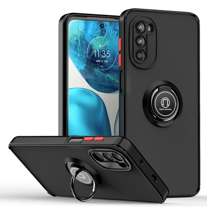 Q Shadow 1 Series TPU + PC Phone Case with Ring Holder, For OPPO Reno8, For Motorola Moto G52, For TCL Stylus 5G