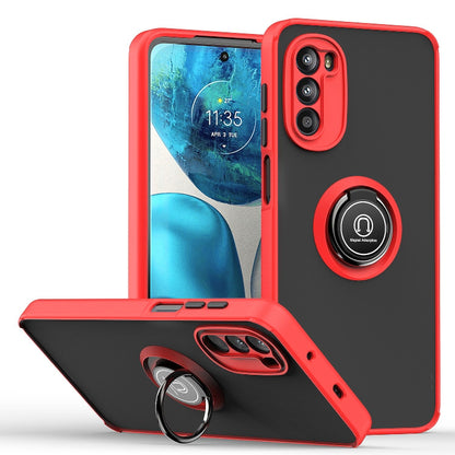 Q Shadow 1 Series TPU + PC Phone Case with Ring Holder, For OPPO Reno8, For Motorola Moto G52, For TCL Stylus 5G