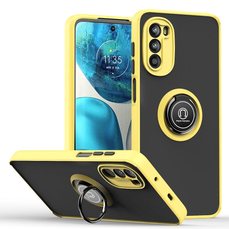 Q Shadow 1 Series TPU + PC Phone Case with Ring Holder, For OPPO Reno8, For Motorola Moto G52, For TCL Stylus 5G