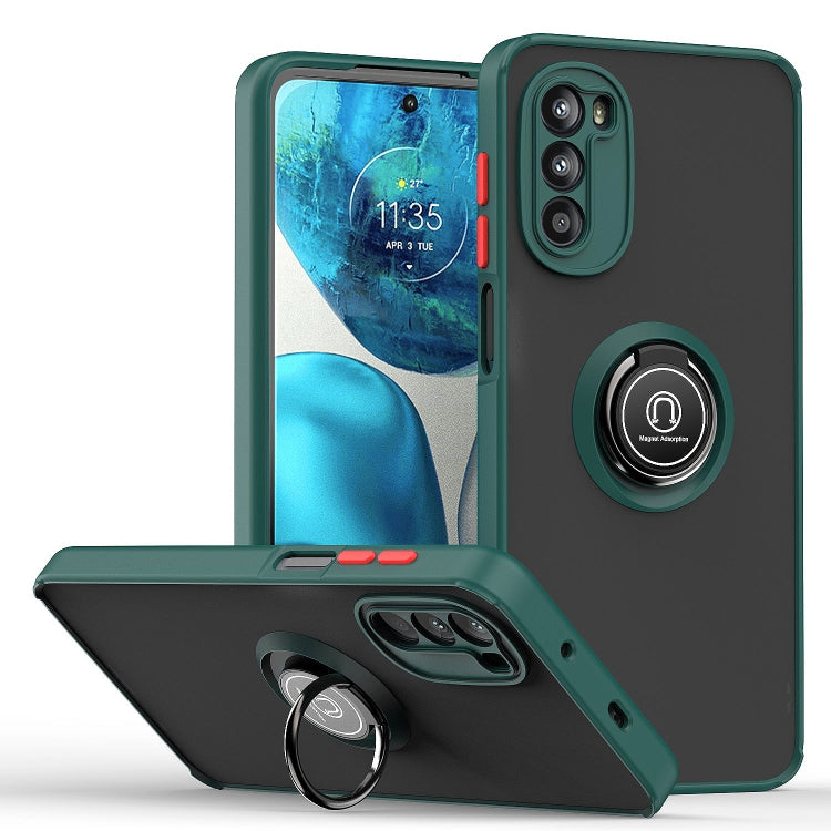 Q Shadow 1 Series TPU + PC Phone Case with Ring Holder, For OPPO Reno8, For Motorola Moto G52, For TCL Stylus 5G