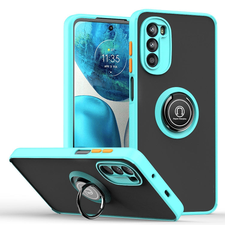 Q Shadow 1 Series TPU + PC Phone Case with Ring Holder, For OPPO Reno8, For Motorola Moto G52, For TCL Stylus 5G