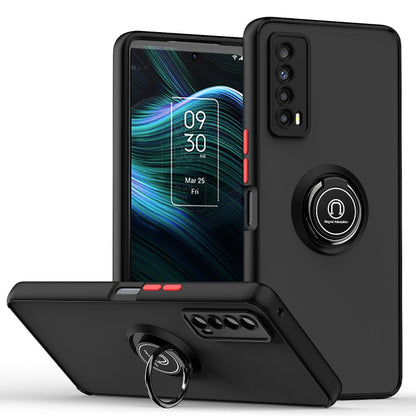 Q Shadow 1 Series TPU + PC Phone Case with Ring Holder, For OPPO Reno8, For Motorola Moto G52, For TCL Stylus 5G